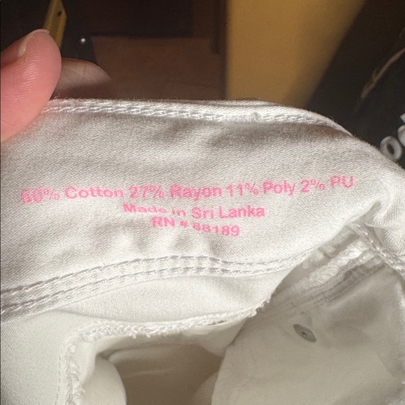 NWT Lilly Pulitzer Worth Skinny Jean Resort White Size 6 - Picture 13 of 15